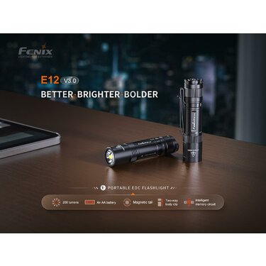 Baterka Fenix E12 V3.0 (200lm)